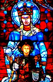 Our Lady of Chartres - Stained Glass Window