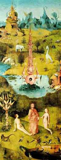 Garden of Eden by Hieronymus Bosch