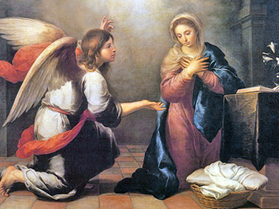 The Annunciation by Murillo The Annunciation by Murillo