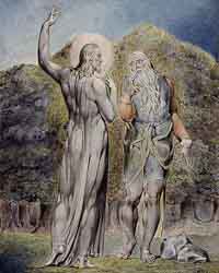 First Temptation by William Blake