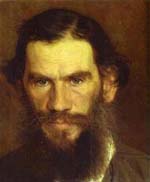 Leo Tolstoy portrait by Kramskoy Ivan